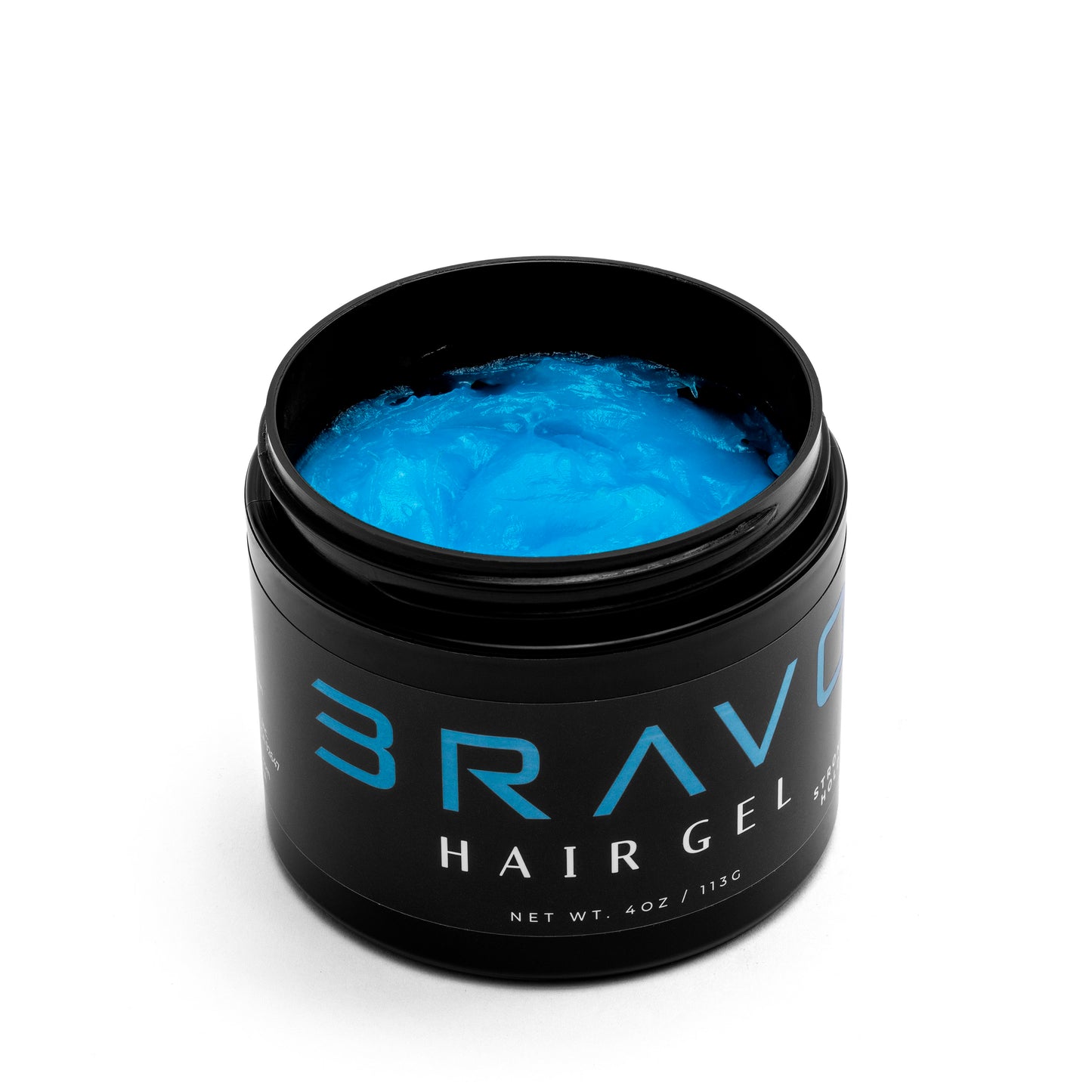 Blue Bravo Hair Gel 4oz.