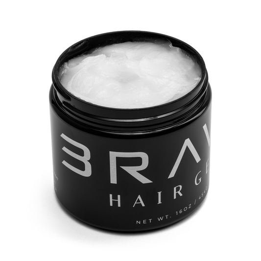 White Bravo Hair Gel 16oz.